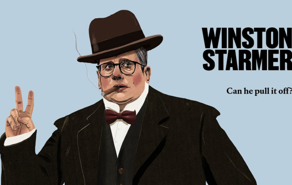 Ο Economist «μεταμφίεσε» τον Στάρμερ σε Τσόρτσιλ - «Μπορεί να τα καταφέρει;»