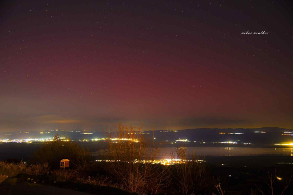 Η ηλιακή καταιγίδα έφερε το Βόρειο Σέλας στην Ελλάδα: Εντυπωσιακές εικόνες σε Χορτιάτη και Κέρκυρα
