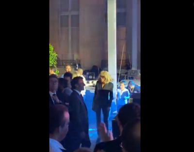 Ο ξέφρενος χορός της Μπριζίτ Μακρόν στο Παρίσι (βίντεο)