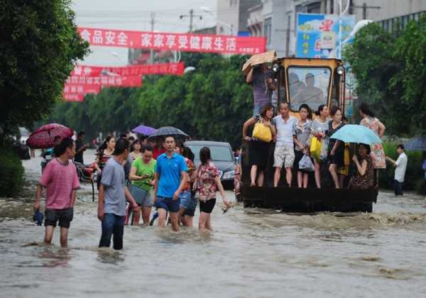 Κίνα: Συνδρομή του στρατού στις πλημμυρισμένες περιοχές
