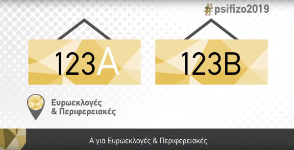Εκλογές 2019: Τι κάνω στα εκλογικά τμήματα Α και Β (Οδηγίες σε βίντεο)