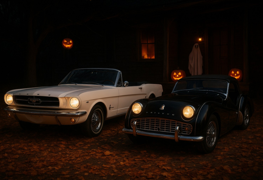 Viral video Halloween με Classic Cars