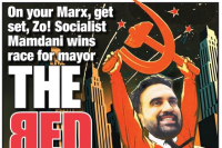 H New York Post υποδέχεται τον Μαμντάνι με Μαρξ και... σφυροδρέπανο