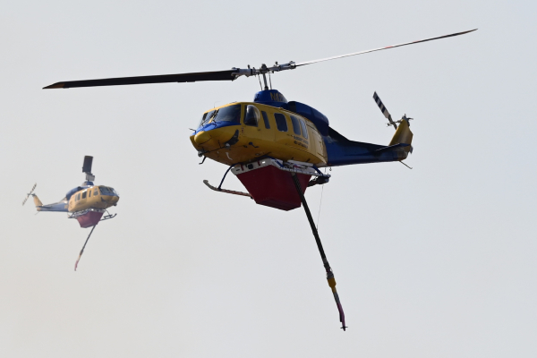 Φωτιά τώρα στη Φθιώτιδα, «σηκώθηκαν» εναέρια μέσα