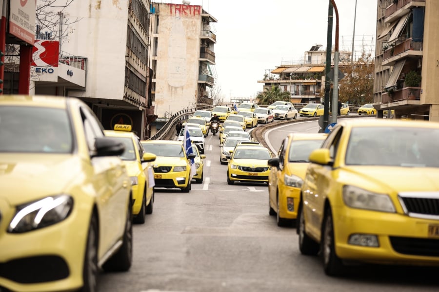 Απεργία στα Ταξί: Από τις 6 το πρωί της Τετάρτης μέχρι τις 6 το πρωί της Παρασκευής