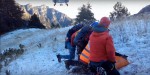 Η στιγμή της ανάσυρσης του νεκρού ορειβάτη στον Όλυμπο [βίντεο]