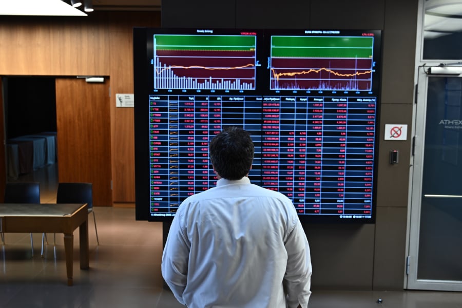 Χρηματιστήριο Αθηνών: Στις 1.962,04 μονάδες ο Γενικός Δείκτης