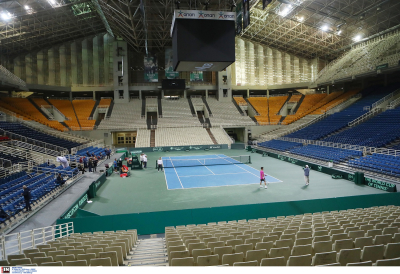 Davis Cup: Το πρόγραμμα των αναμετρήσεων Ελλάδας με Εκουαδόρ στο κλειστό του ΟΑΚΑ, πότε παίζει ο Στέφανος Τσιτσιπάς