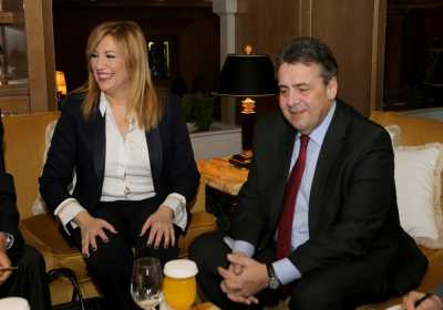 Περισσότερη ευελιξία ζήτησε η Γεννηματά κατά την συνάντησή της με τον Γκάμπριελ