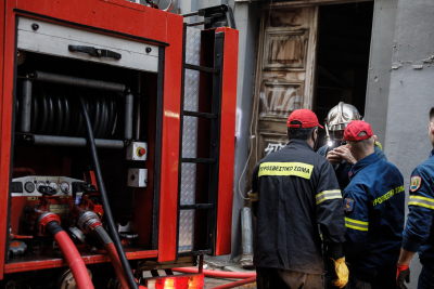 Αλιβέρι: Mεγάλη φωτιά κοντά στο εργοστάσιο της ΔΕΗ
