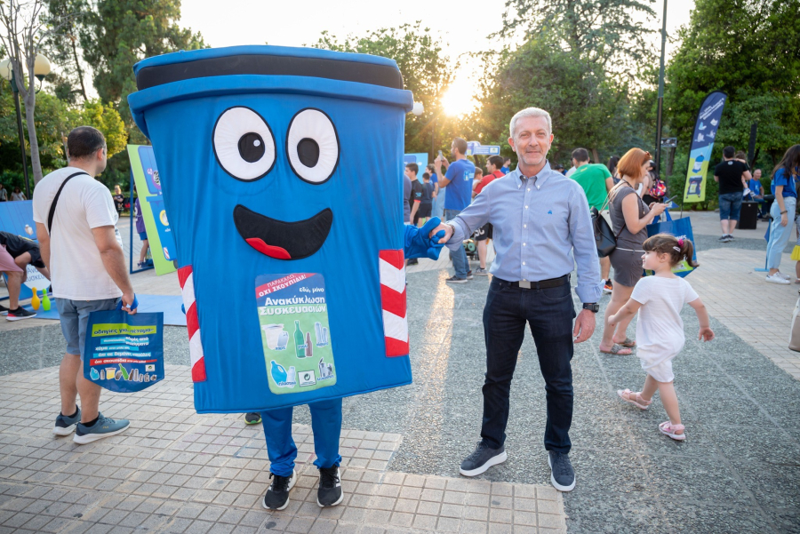 Ο Δήμος Αθηναίων, ο πρώτος Δήμος της χώρας που καλύπτει το σύνολο των ροών ανακύκλωσης