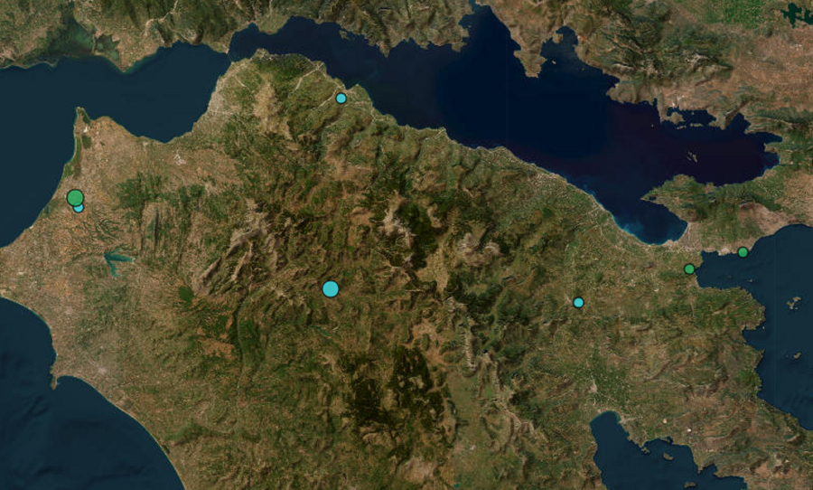 Σεισμός τώρα στην Αχαΐα