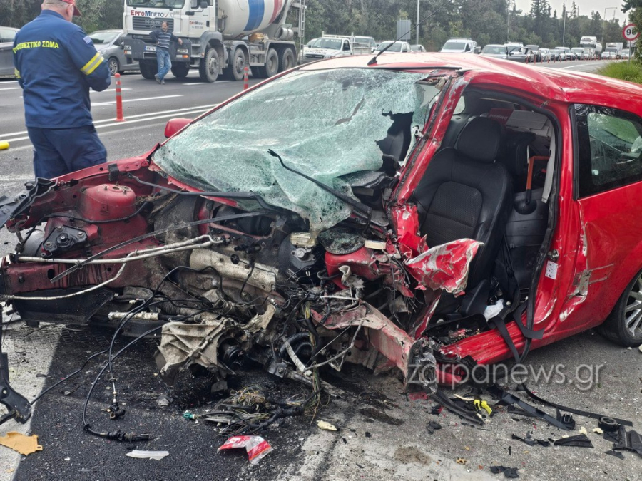 Τραγικό τροχαίο στον ΒΟΑΚ με μία νεκρή και 3 τραυματίες