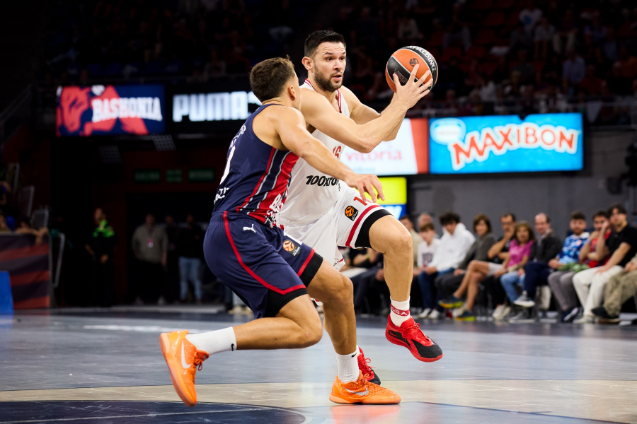 Μπασκόνια - Ολυμπιακός 96-102: Ιδανικό ξεκίνημα στην Euroleague