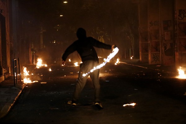 Θεσσαλονίκη: Ένταση κατά την ολοκλήρωση της πορείας για την επέτειο του Πολυτεχνείου