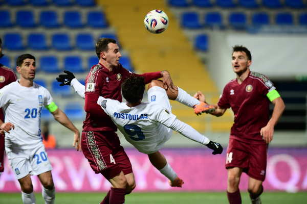 «Πάγωσε» η Ελλάδα: 0-0 με την Λευκορωσία