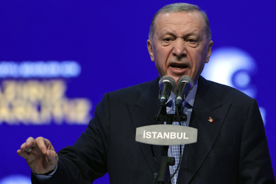 Νέα επίθεση Ερντογάν: «Ισχυρή βούλησή μας να προστατεύσουμε τη "Γαλάζια Πατρίδα"» - «Ακόμα δεν έχετε αναγνωρίσει την Τουρκία»