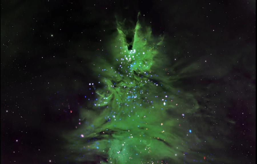 Η απίθανη φωτογραφία της NASA με το «χριστουγεννιάτικο δέντρο» στο σύμπαν