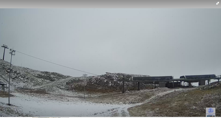 Χιονίζει τώρα στον Παρνασσό - Δείτε LIVE