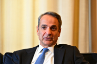 Mitsotakis Sets Meetings With Guterres, Carney During U.N. Visit
