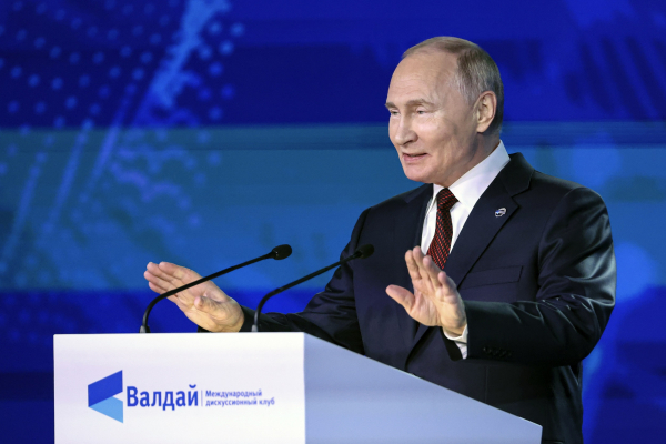 Η πρώτη ομιλία Πούτιν μετά τη νίκη Τραμπ: Η παγκόσμια τάξη αλλάζει, έρχεται η ώρα της αλήθειας