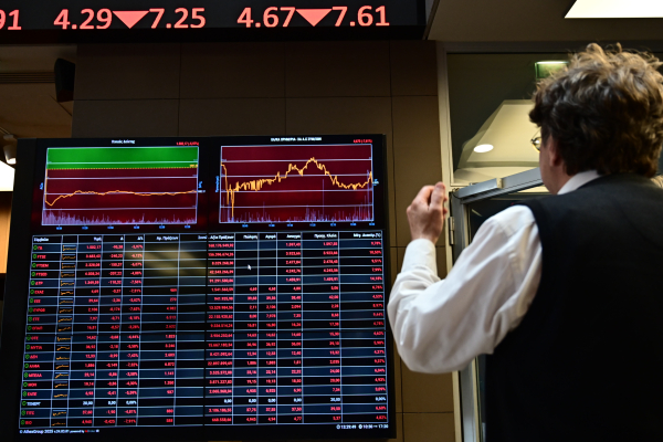 Μάχη για τις 2.200 μονάδες στο Χρηματιστήριο Αθηνών