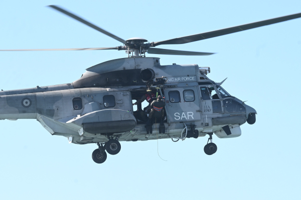 Κρήτη: Ελικόπτερο της Πολεμικής Αεροπορίας παρέλαβε 22χρονο ασθενή από δεξαμενόπλοιο