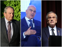 Η στοχοποίηση Δένδια, η απουσία Καραμανλή, το κόμμα Σαμαρά: Μια ωραία «γαλάζια» ατμόσφαιρα!