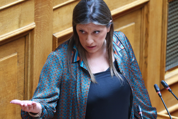 Κωνσταντοπούλου: Επίθεση στην κυβέρνηση για τις φωτιές με έργα τέχνης της χήρας Βαλυράκη