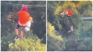 Παρ' ολίγον τραγωδία σε λούνα παρκ στο Μεξικό: Έσπασε ο ιμάντας και 6χρονο αγόρι έπεσε στο κενό -Βίντεο