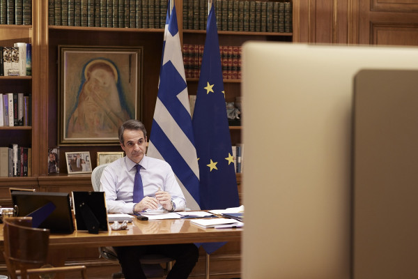 Τηλεδιάσκεψη Μητσοτάκη με ηγέτες της ΕΕ, ενόψει της Συνόδου Κορυφής - Τι συζήτησαν