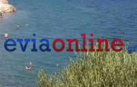 Εύβοια: Αστυνομικός έσωσε μητέρα και παιδί - Παρασύρθηκαν από τους ανέμους σε στρώμα θαλάσσης