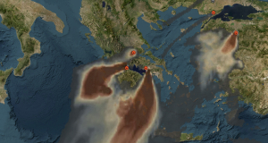 Φωτιά στο Πόρτο Γερμενό: Έφτασε μέχρι τη Λιβύη ο καπνός από την πυρκαγιά