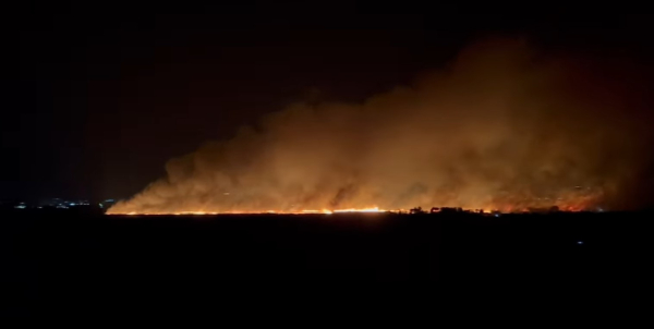 Μεγάλη φωτιά στην Πάτρα: Ενισχύθηκαν οι δυνάμεις - Μάχη να μην περάσει στο δάσος της Στροφυλιάς