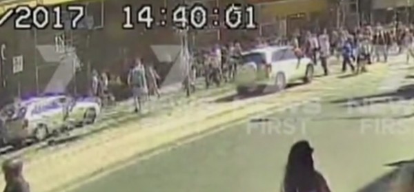 Η στιγμή της επίθεσης σε πεζούς στην Μελβούρνη