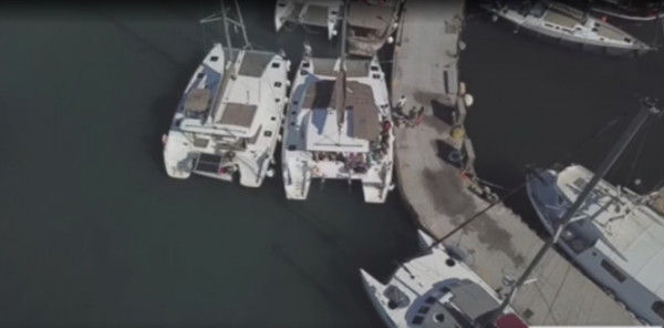 Με σύμμαχο τα drones η ΑΑΔΕ έπιασε στα "πράσα" ιδιοκτήτες σκαφών που δεν έκοβαν αποδείξεις στη Σαντορίνη (vid)