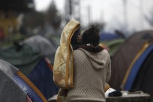 Μυτιλήνη: Συνεχίζεται η κατάληψη διαμαρτυρίας από πρόσφυγες