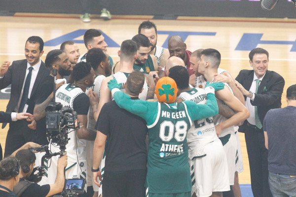 Πρωταθλητής στο μπάσκετ για 38η φορά στην ιστορία του ο Παναθηναϊκός