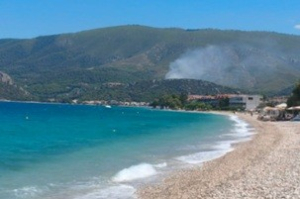 Φωτιά τώρα στην Κορινθία