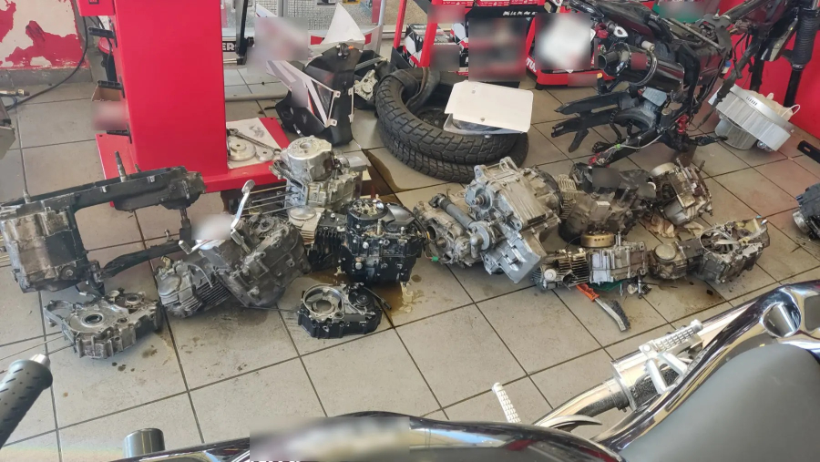 Εξαρθρώθηκε συμμορία που «σήκωνε» μοτοσικλέτες για τα ανταλλακτικά