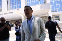 Alexis Tsipras Files Papers for New Greek Left Alliance