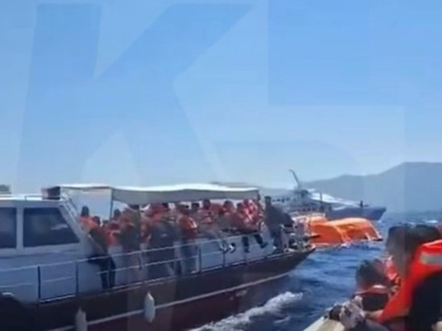 Ανετράπη σκάφος με 267 επιβαίνοντες ανοικτά της Κερύνειας - Αναφορές για έναν νεκρό (Βίντεο)