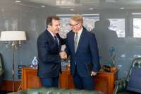 ΥΠΠΟ: Συνάντηση του Μ. Χρυσοχοΐδη με τον Εκτελεστικό Διευθυντή της Frontex