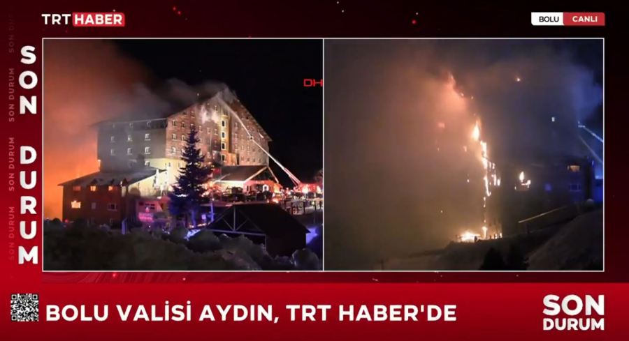 Τραγωδία στην Τουρκία: Τουλάχιστον δέκα νεκροί σε χιονοδρομικό κέντρο