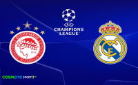 COSMOTE TV: Το UEFA Champions League επιστρέφει με τα ματς Ολυμπιακός-Ρεάλ Μαδρίτης, Τσέλσι-Μπαρτσελόνα &amp; Άρσεναλ-Μπάγερν
