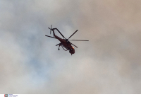 Φωτιά τώρα στην Καβάλα, ρίψεις από 4 αεροσκάφη