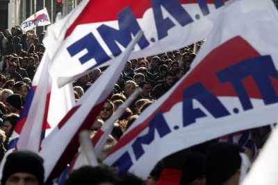 Πορεία του ΠΑΜΕ προς την AGROTICA