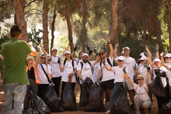 Η CQS συμμετείχε δυναμικά στον καθαρισμό του Υμηττού