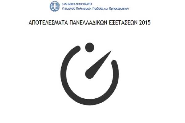 Πως θα δείτε στο results.it.minedu.gov.gr τις βάσεις 2015