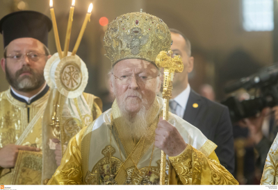 Βαρθολομαίος: «Θα θυμόμαστε τον Μίκη Θεοδωράκη και για τον σεβασμό του προς το Οικουμενικό Πατριαρχείο»